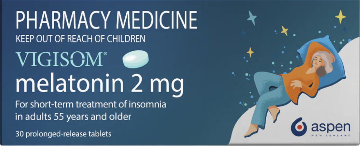 Vigisom (Melatonin) 2mg Prolonged-Release Tablets (30-pack)